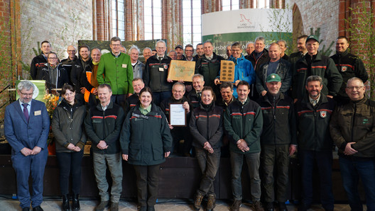 Festakt Waldgebiet des Jahres 2023